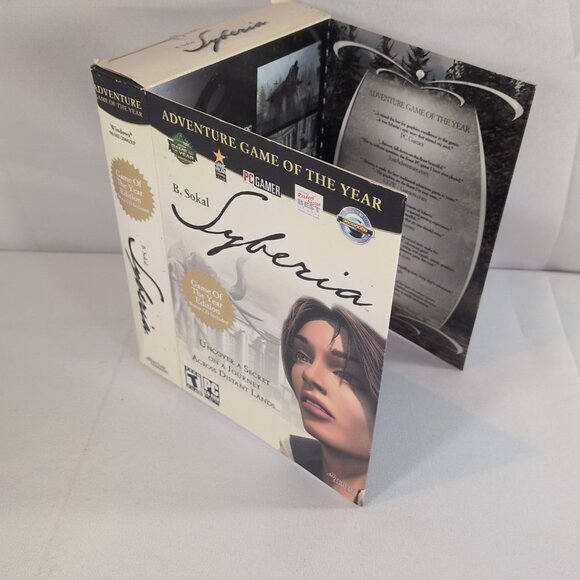 Syberia / Syberia 2 (PC, 2003-4) Game of the Year Edition Box w/ Manual B Sokal - Picture 15 of 16
